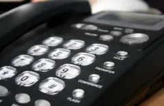 Close up of phone