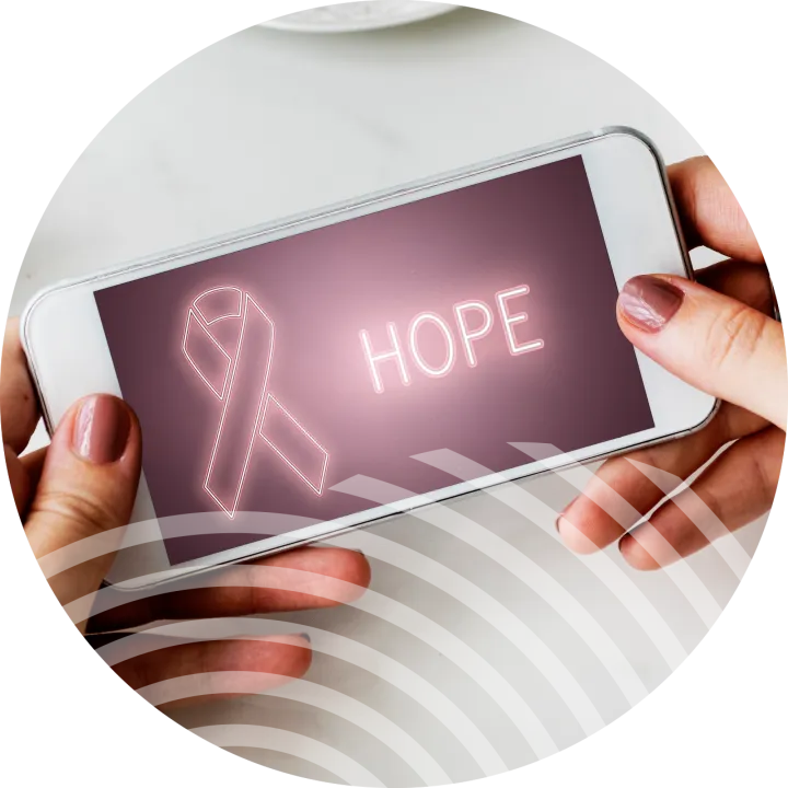 phone with charity logo on it in ireland