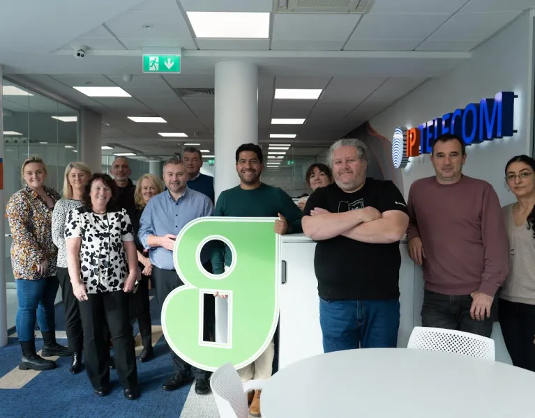 IP Telecom Irish Based Support Team with Guaranteed Irish Symbol